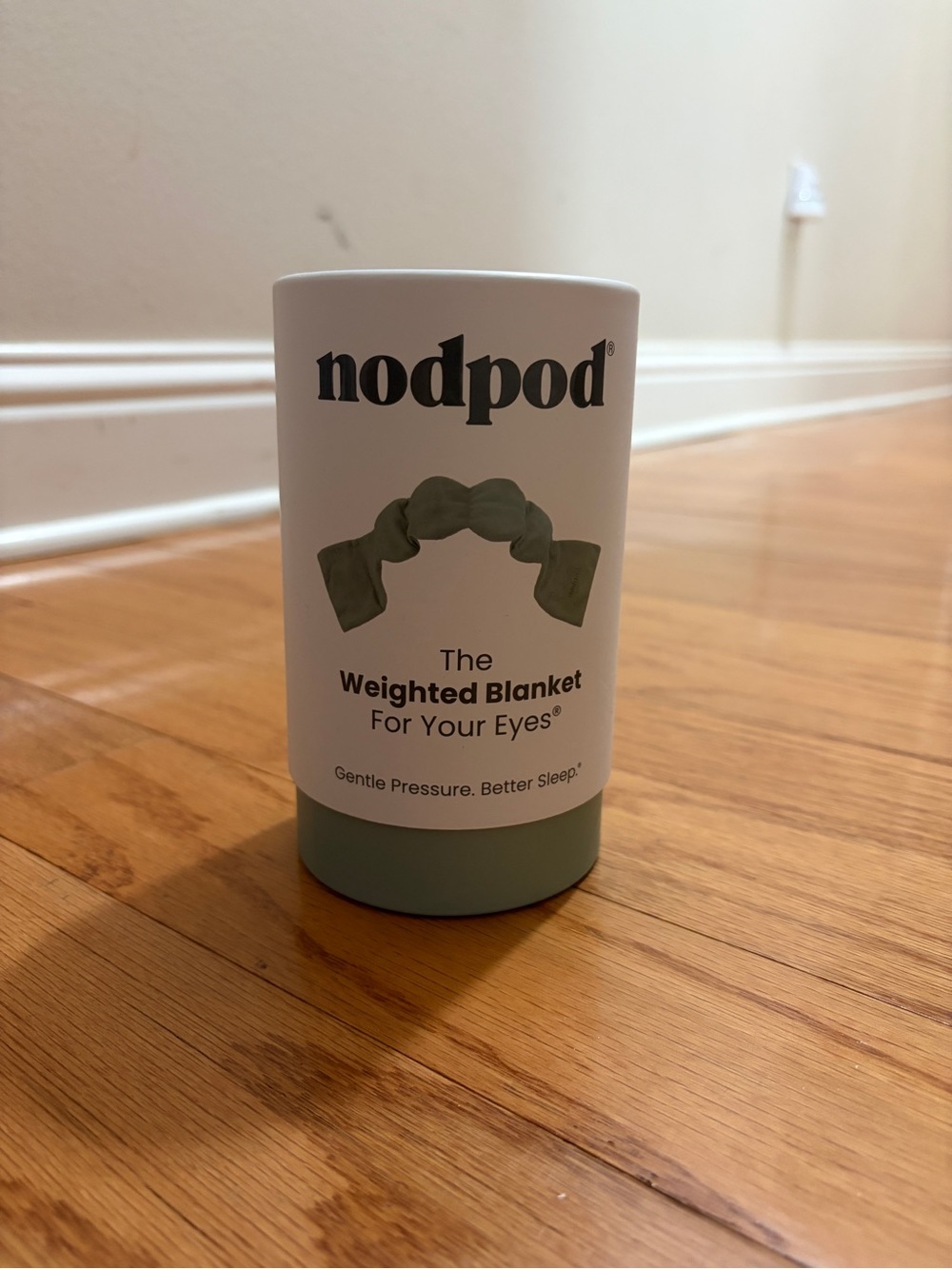 nodpod Olive Eye Weighted Blanket for Relaxation